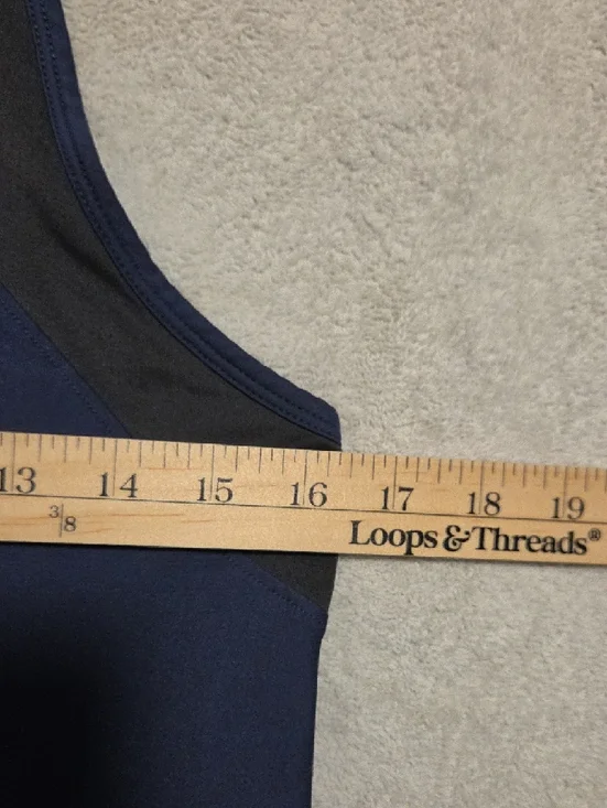 Under Armour Navy Racerback Performance Tank - Picture 4 of 6